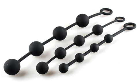 Up To 72 Off On Silicone Anal Beads Play Pul Groupon Goods