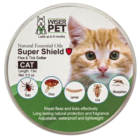 Natural Cat Flea Collar Enjoy Up To 6 Months All Natural Protection