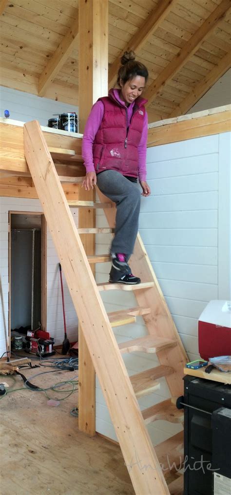 No Happy Dance Diy Stairs Small Space Stairs Loft Stairs