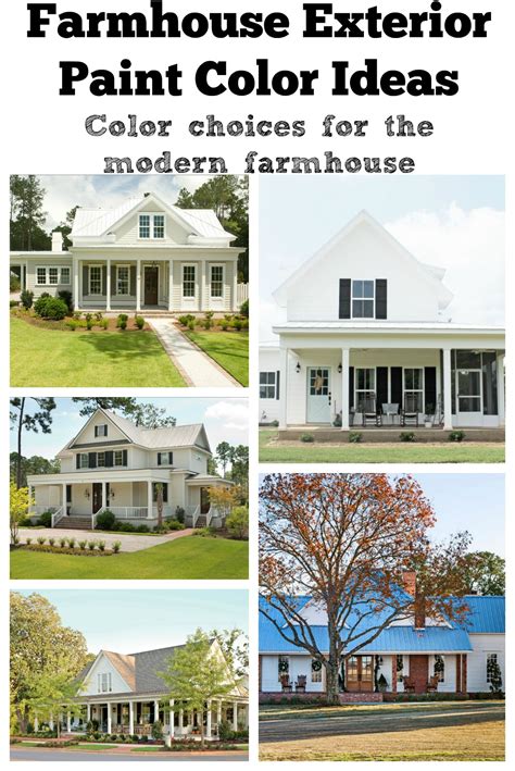 Modern farmhouse exterior paint colors 2019 exterior home. Farmhouse Exterior Paint Color Ideas
