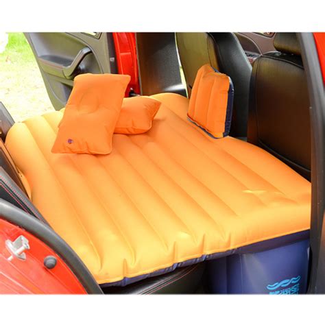 Car Cushion Air Bed Oxford Fabric Travel Inflatable Mattress For Car