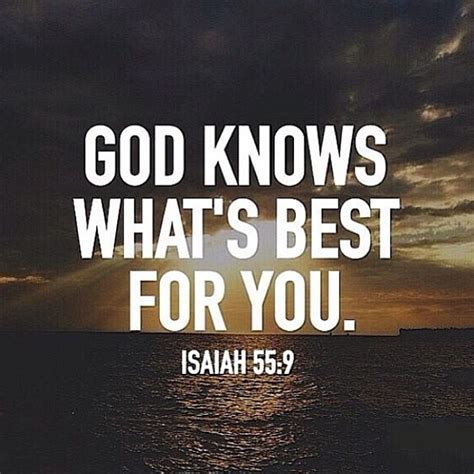 God Knows Whats Best For You ~ God Is Heart