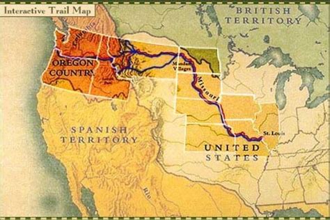 Lewis And Clark Monday Map One Mans World