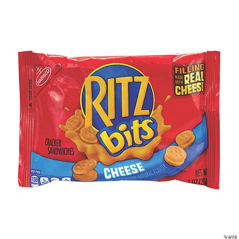 Ritz Bits Cheese Sandwich Crackers 1 Oz 48 Count Oriental Trading