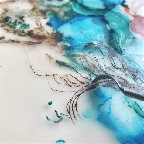 Alcohol Inks And Encaustic All Things Encaustic Encaustic Wax Art