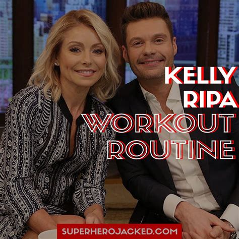 Kelly Ripa Workout Routine And Diet Plan Kelly Ripa Workout