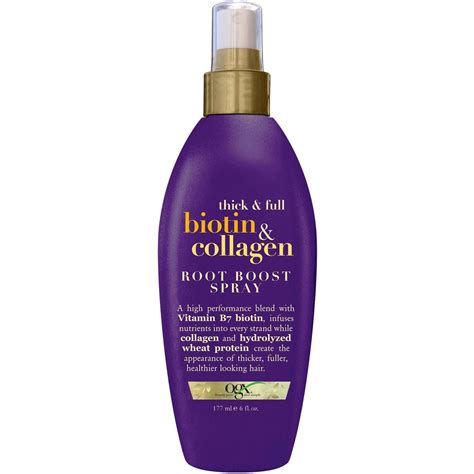 Ogx Thick And Full Biotin And Collagen Root Boost Spray 6