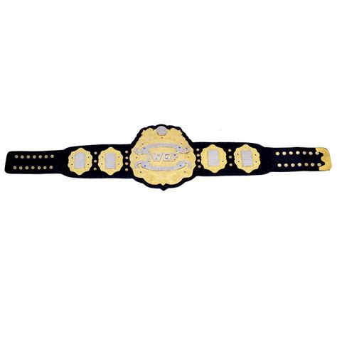 Iwgp Heavy Weight Championship Replica Belt Thick Metal Plates Adult