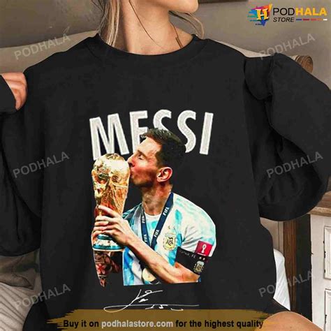 Argentina World Cup Shirt Winners 2022 Shirt Lionel Messi World Cup Shirt Bring Your Ideas