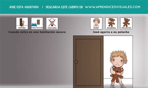 "José está asustado" es un cuento para aprender paso a paso a reconocer