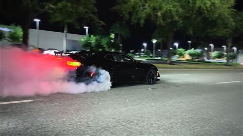 Best Tuner Cars Leaving Meet Crazy Burnouts Youtube