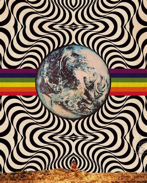 Hippie Art Psychedelic 70s Aesthetic Wallpaper Psychedelic Art And
