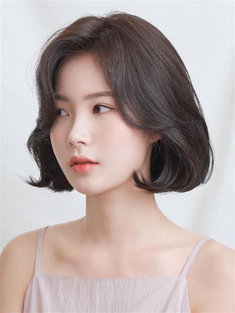 33 Cute Blunt Bob Haircuts For Women In 2019 Korean Short Hair Hot Sex Picture