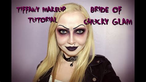 Bride Of Chucky Tiffany Transformation Makeup Tutorial