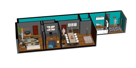 model your floorplan into 3d by sketchup fast by omerabdalrahim fiverr