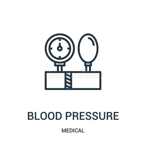Blood Pressure Icon Vector From Medical Collection Thin Line Blood