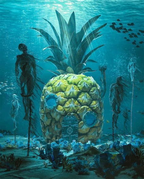 Who Lives In A Pineapples Under The Sea 9gag