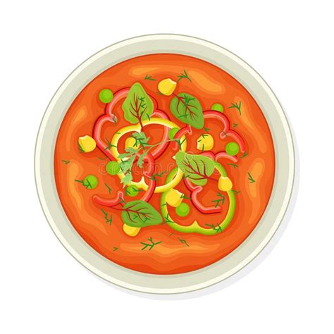 Tomato Cream Soup Stock Illustrations 2426 Tomato Cream Soup Stock