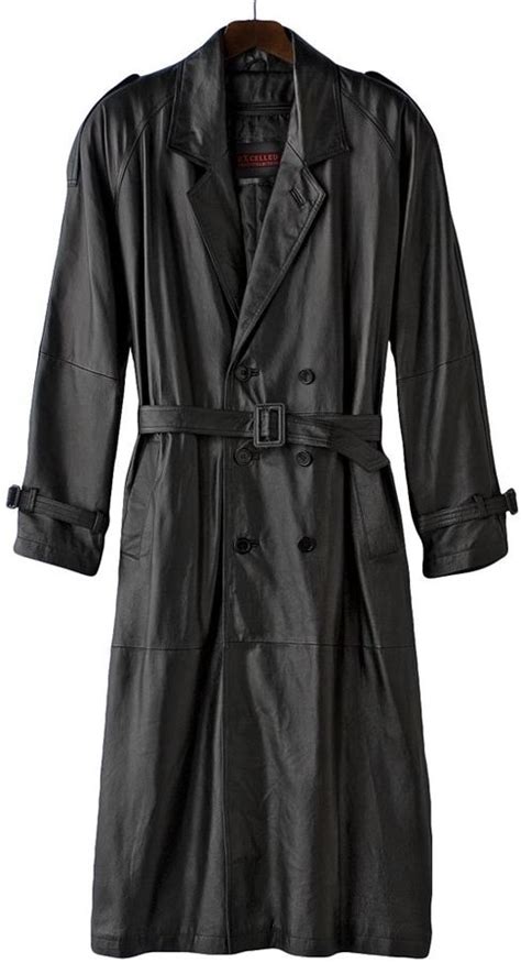 Excelled Nappa Leather Trench Coat Where To Buy And How To Wear