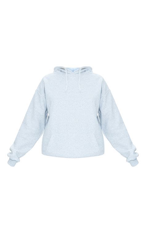prettylittlething recycled ash grey est 2012 oversized hoodie prettylittlething sa