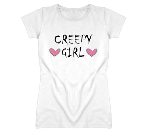 Creepy Girl Hearts Grunge Graphic T Shirt Shirts Clothes Girl