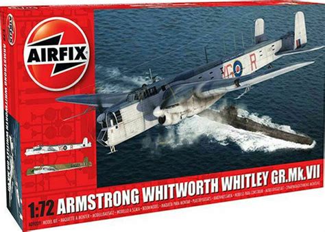 Airfix Aircraft 172nd Scale Armstrong Whitworth Whitley Mk Vii Heavy