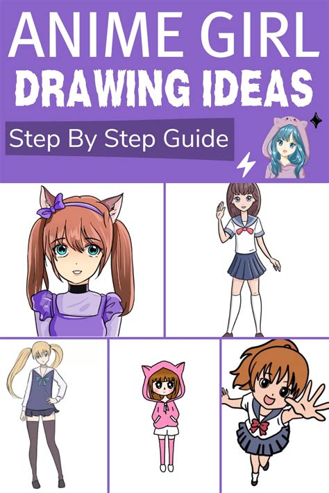 20 Anime Girl Drawing Ideas How To Draw Anime Girl Diyncrafty