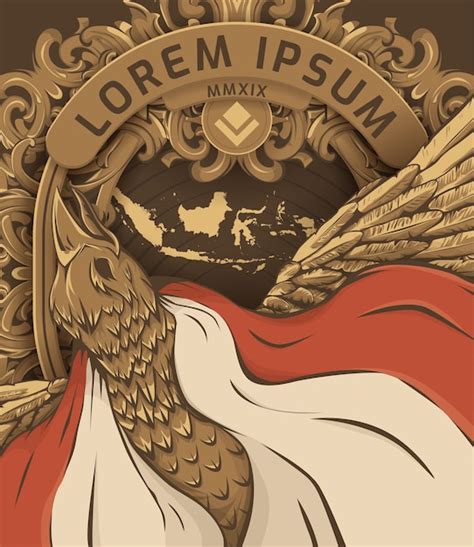 Premium Vector Illustration Of Garuda Pancasila Poster And Banner
