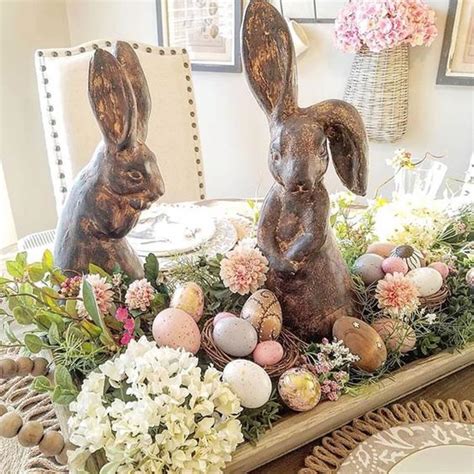 40 Beautiful Easter Table Centerpieces Home Decoration Ideas Page 24