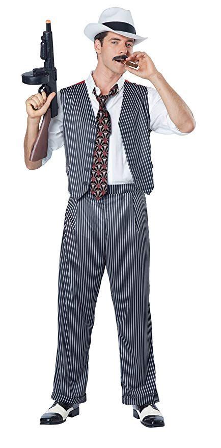 1940s Mens Fashion Clothing Styles Gangster Costumes Mens Halloween