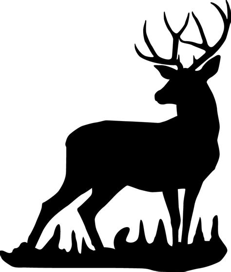 Deer Silhouette Printable Printable Templates