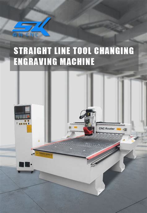 Senke Straight Line Tool Changing Engraving Machine In 2022 Wood