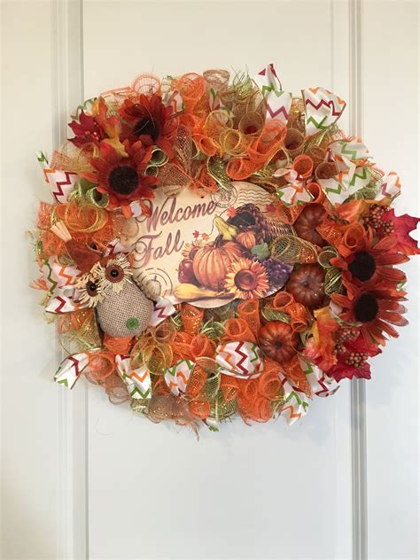 Fall Wreath Manualidades Halloween