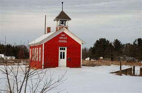 Little Red Schoolhouse Photograph By Janice Adomeit