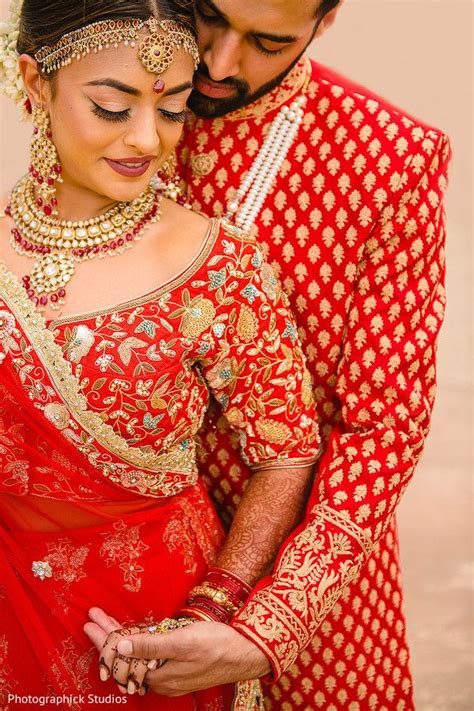 Enchanting Maharani And Maharaja On Their Wedding Ceremony Outfits