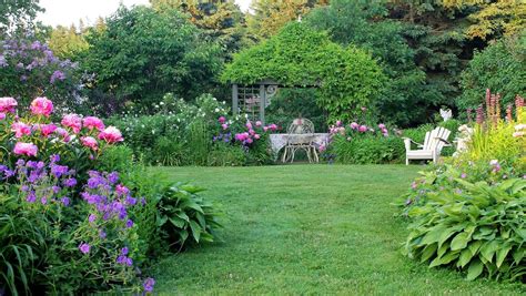 Aiken House And Gardens In An English Country Garden Cottage Garden