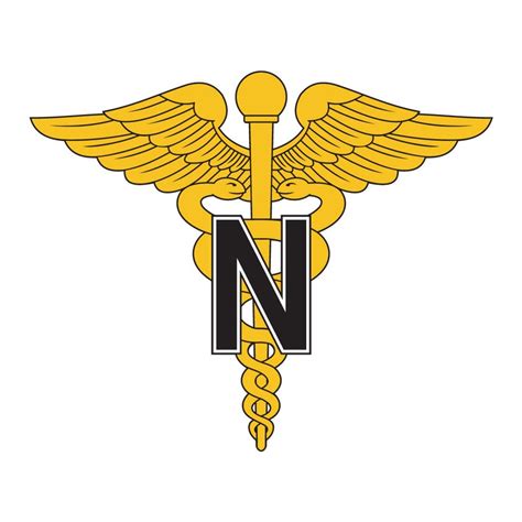 Us Army Nurse Corps Emblem Full Color Decal Sticker Etsy