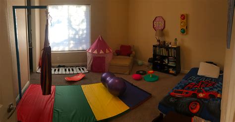 Active Therapeutic Sensory Bedroom For Our Angry Hyperactive Child