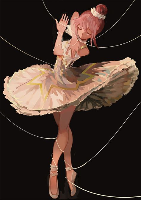 Beautiful Anime Ballerina