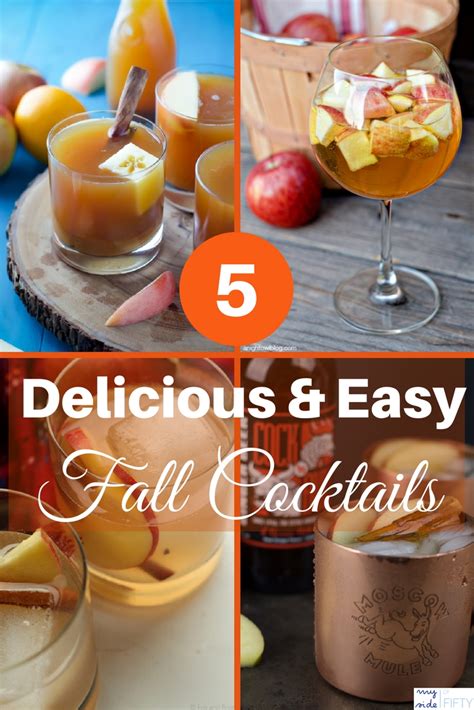 5 Delicious And Easy Fall Cocktails Featuring Pumpkin Apple And Maple