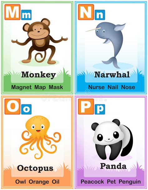 Don't miss alphabet activities for more lesson plans, and alphabet printable activities for fun alphabet coloring. Alphabet Learning Book Page 4 Stock Vector - Illustration ...