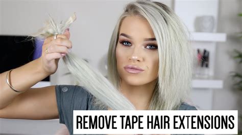 Diy Install Tape In Extensions How To Apply Tape In Hair Extensions