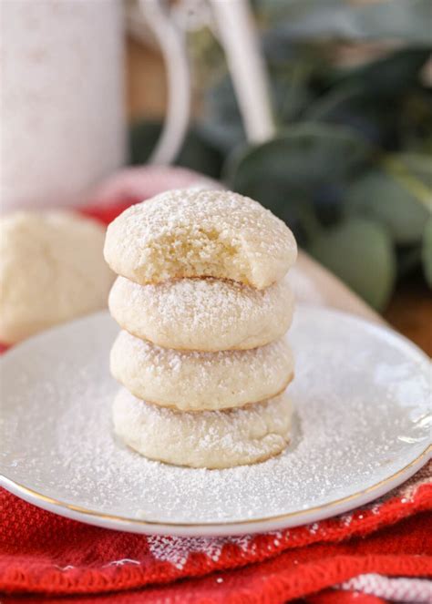 Cream Cheese Cookies Soft Sweet Lilluna