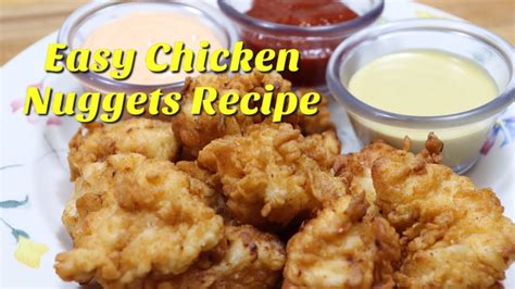 Easy Chicken Nuggets Recipe Molcs Easy Recipes Youtube