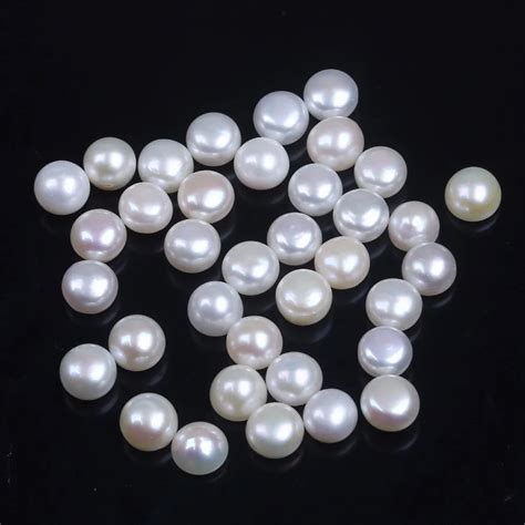 7 75mm Aa Freshwater Pearl Cultured Loose Button Pearl Buy 7 75mm