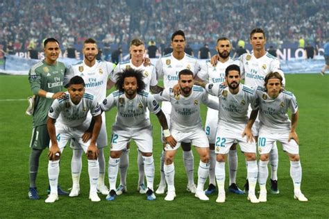 Liverpool Fc Vs Real Madrid Lineups 2018