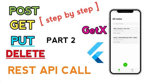 Flutter Api Crud Operation Update And Delete Methode Part Code