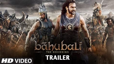 Baahubali The Beginning Trailer Prabhasrana Daggubatianushka Shettytamannaahbahubali