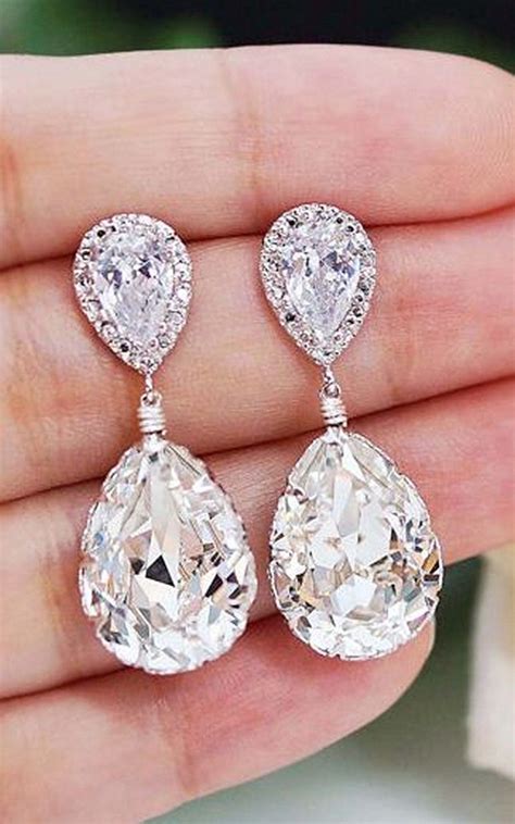 Earrings For Bridal And Wedding Day Recommendations Women Fashionearrings