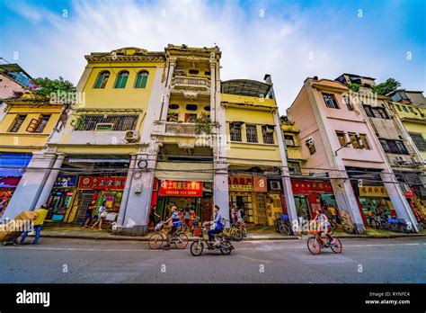 Old Street Buildings In China Guangzhou Hi Res Stock Photography And